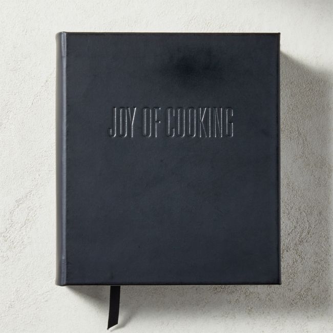Black Leather Joy of Cooking Book - Image 0
