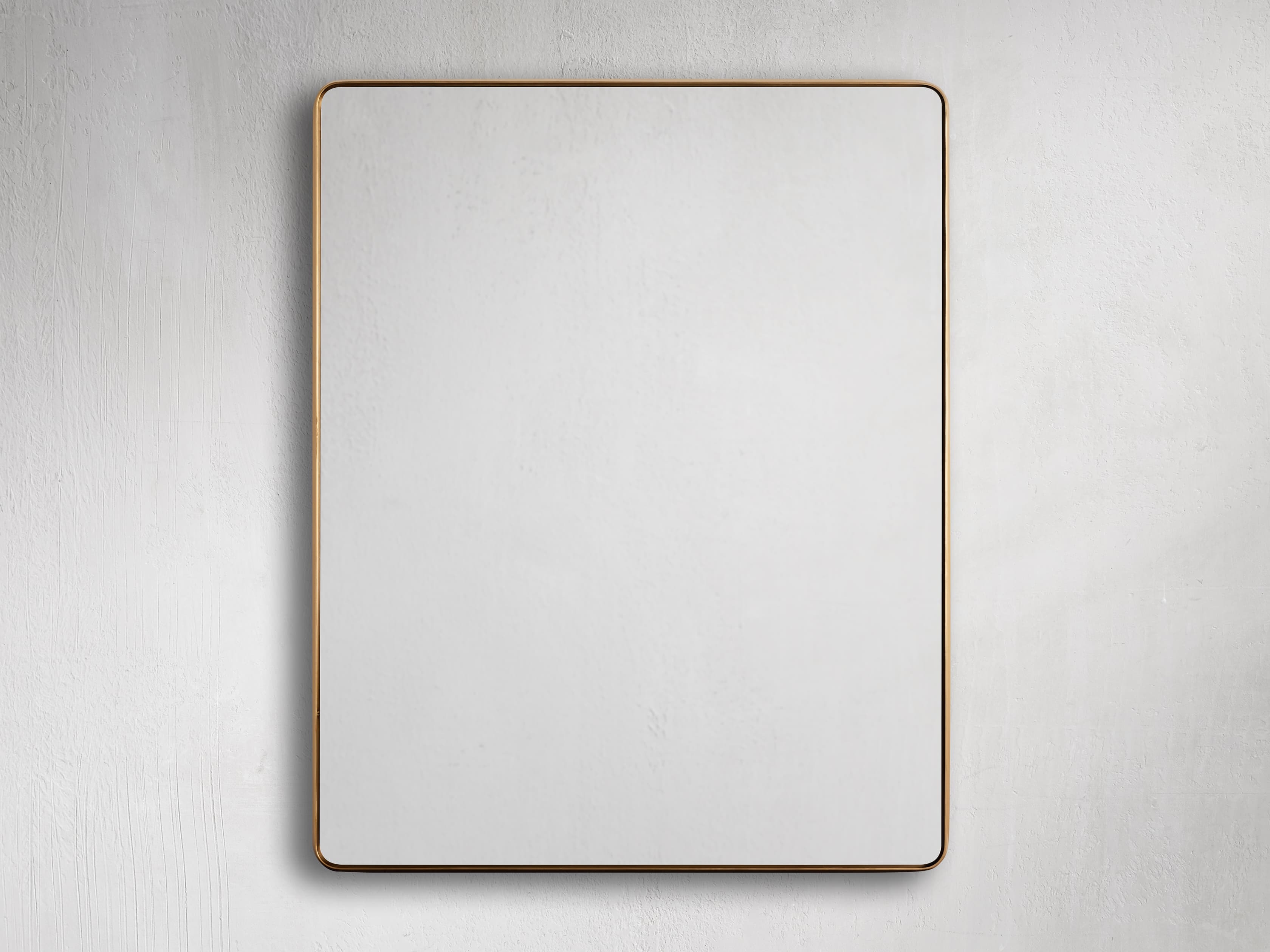 Skylar Wall Mirror in Metal Gold - Image 0