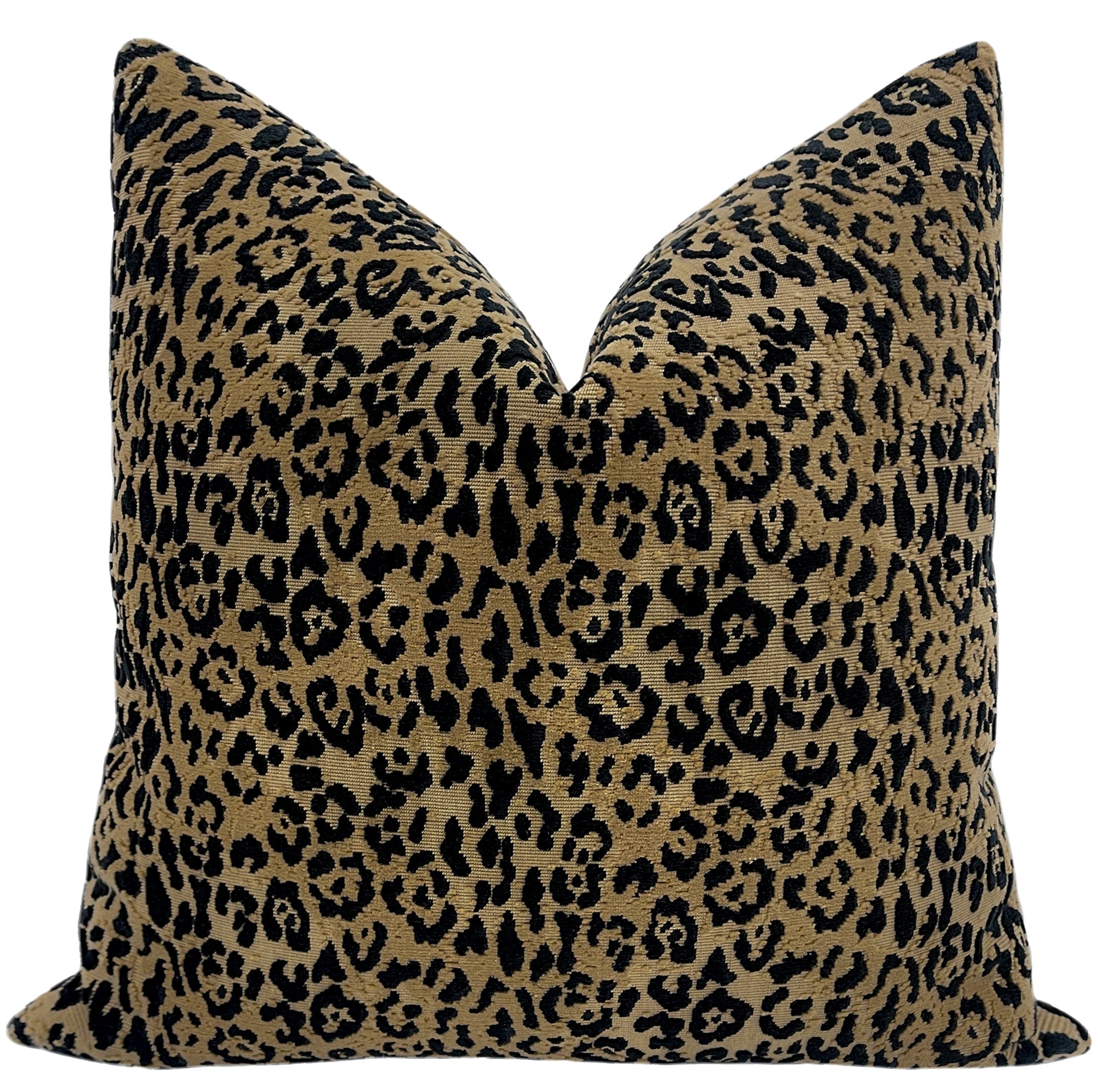 SERENGETI CUT VELVET // SAND - 20” X 26” STANDARD SHAM - Image 0