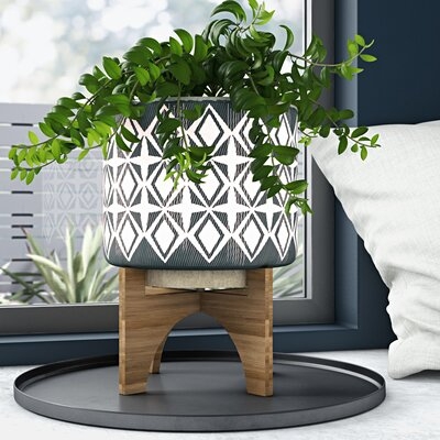 Abdera Ceramic Pot Planter - Image 0