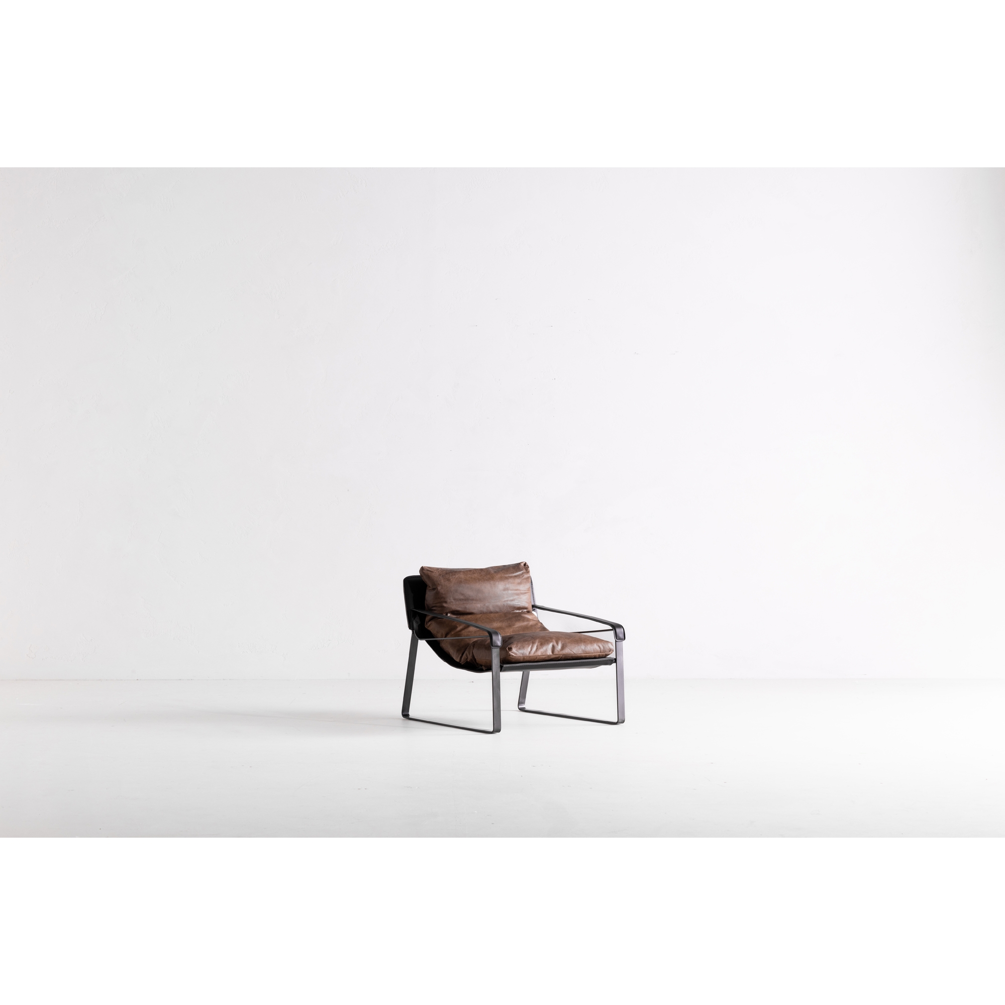 Connor Club Chair Open Road Brown Leather - Image 7