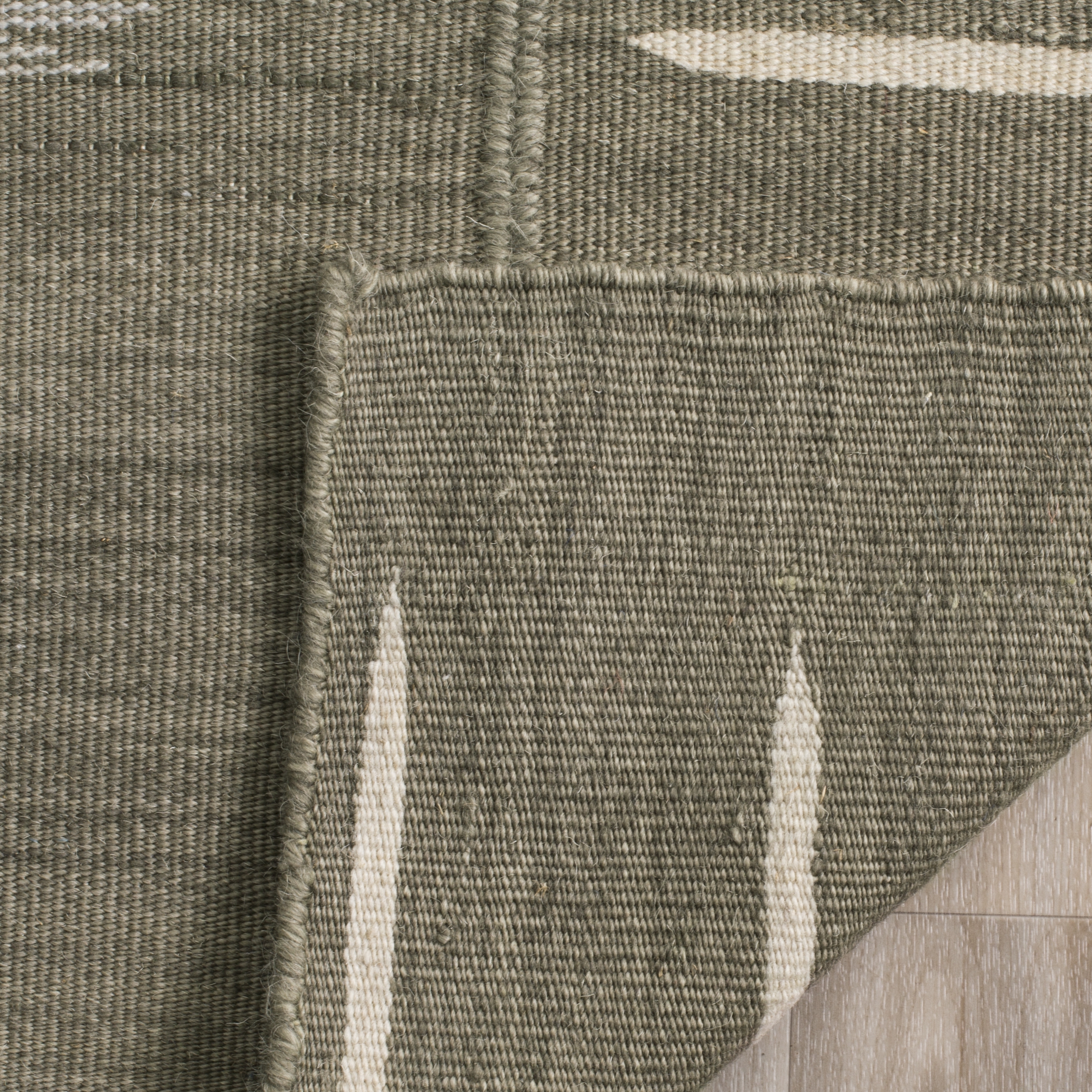 Arlo Home Hand Woven Area Rug, KLM812A, Beige,  8' X 10' - Image 2