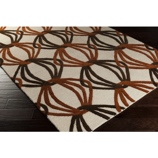 Dream Beige Indoor 8' x 8' Handmade Rug - Image 1