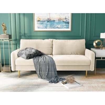 Siniard 72'' Upholstered Sofa - Image 0