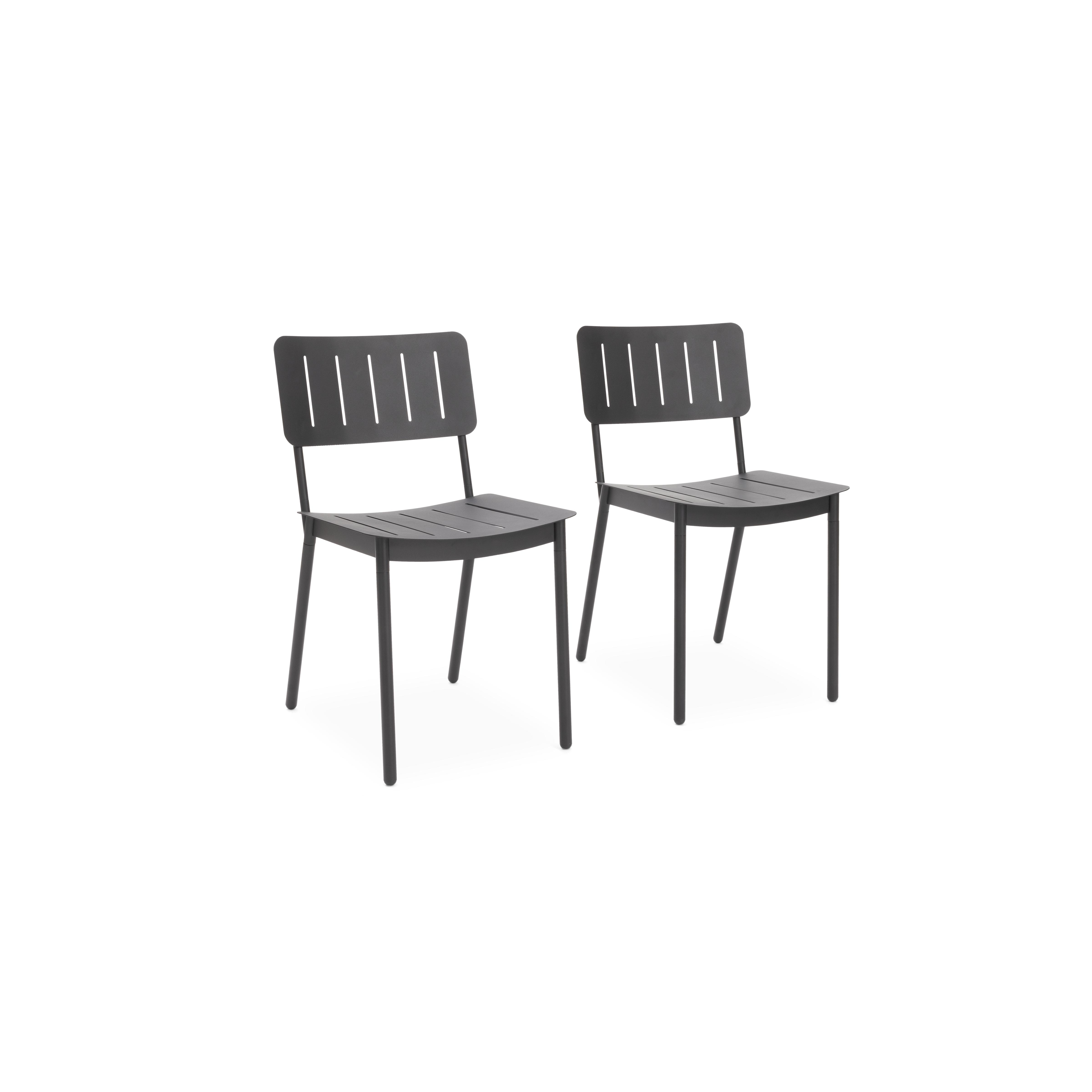 Burrow Relay Outdoor Dining Chairs (Set of 2) - Image 0