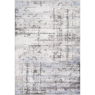 Barefield Abstract Gray/Blue Area Rug - Image 0