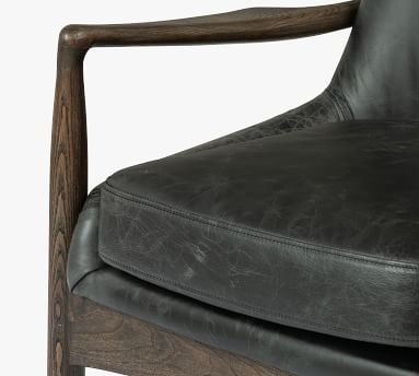 Fairview Leather Dining Chair, Durango Smoke - Image 5
