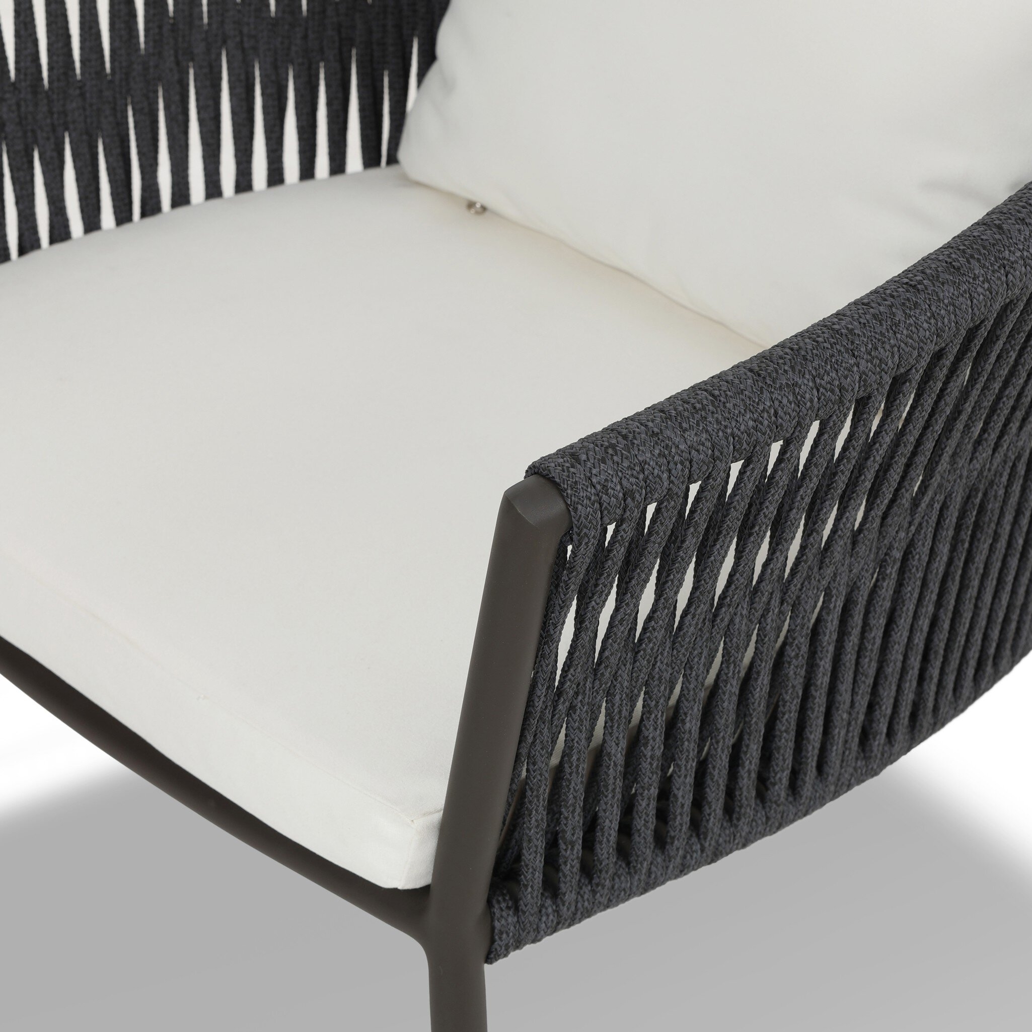 Porto Outdoor Dining Chair - Arashi Salt - Image 8