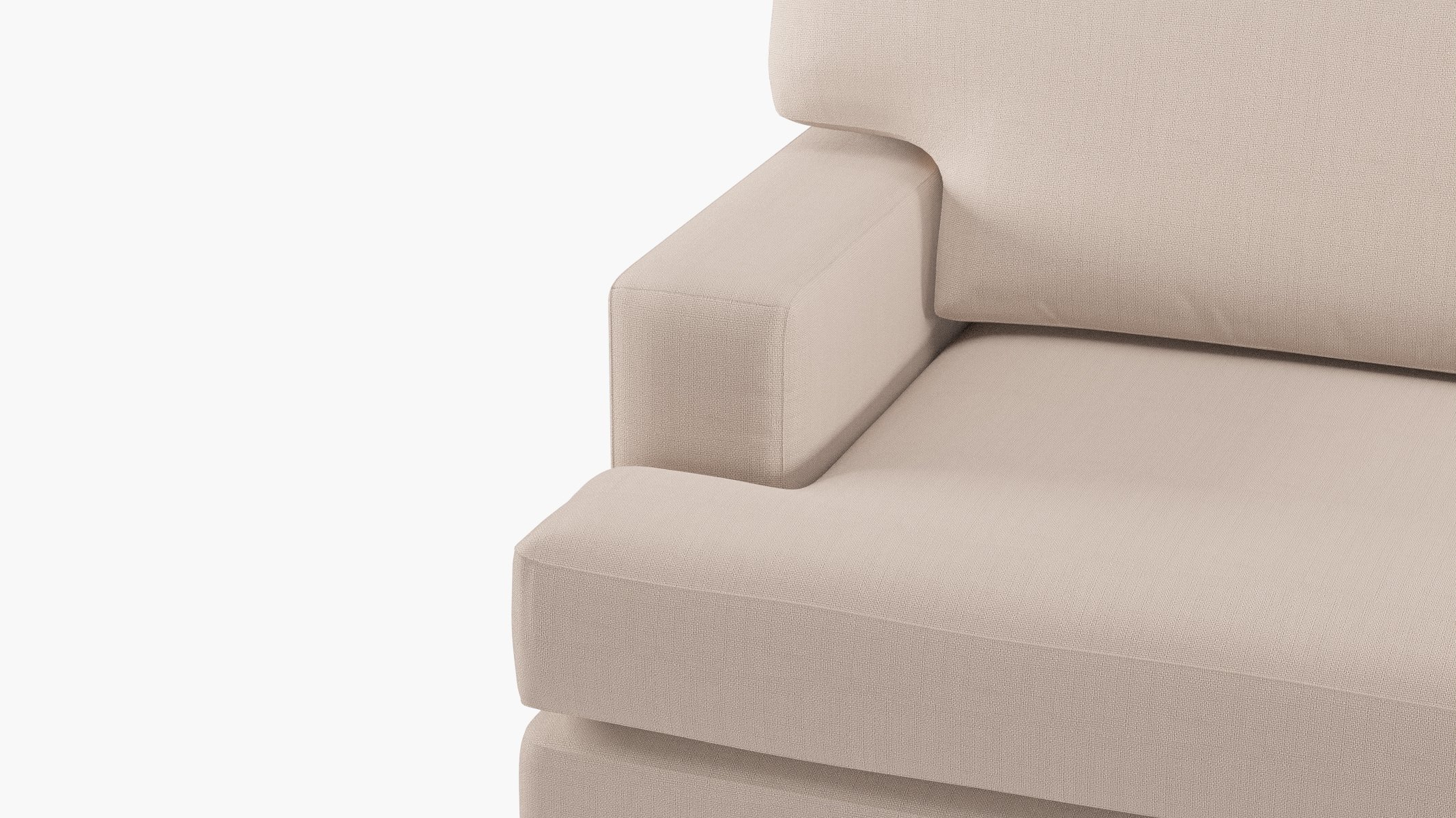Classic Sofa, Husk Everyday Linen, Oak - Image 5
