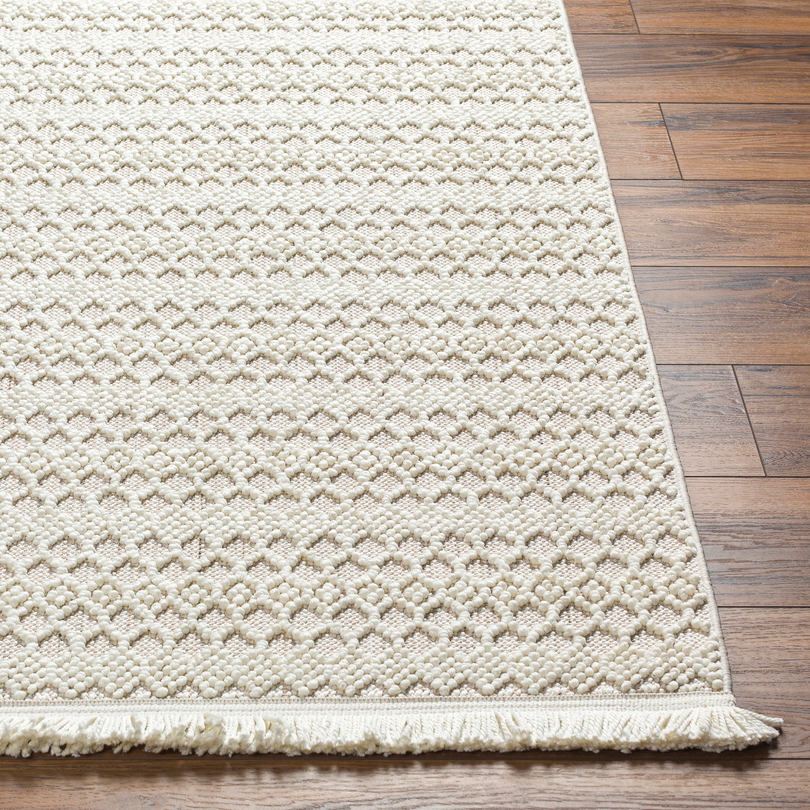 New Delhi Beige Indoor 8'11" x 12' Machine Woven Rug - Image 2