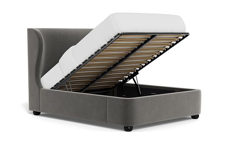 Maxwell Upholstered Bed with Storage Option - Image 1