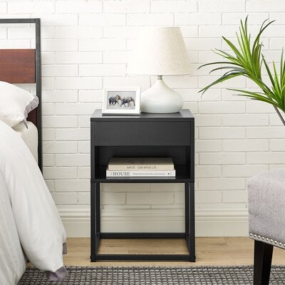 Aibne Frame End Table with Storage - Image 1