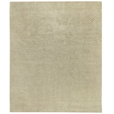 Bubbles Hand-Knotted Taupe Area Rug - Image 0