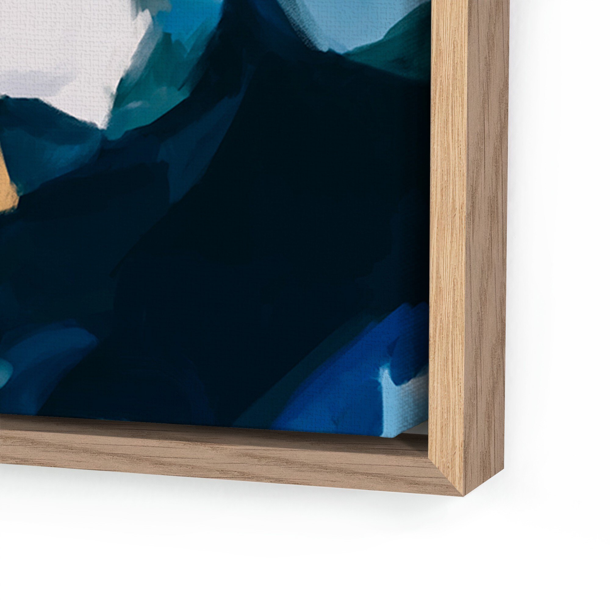 Delta by Patricia Vargas - Vertical Grain White Oak Floater - Image 1