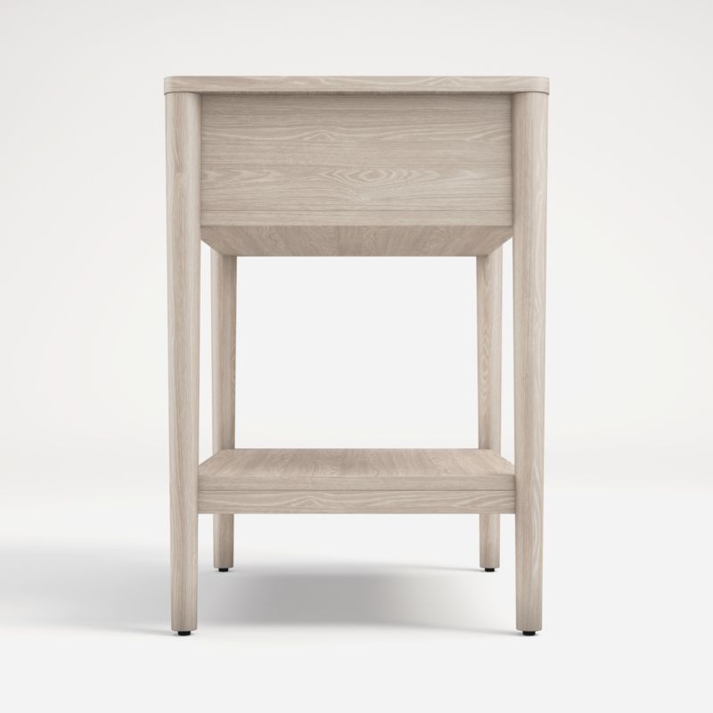 Gia Nightstand, Pickled Oak - Image 3