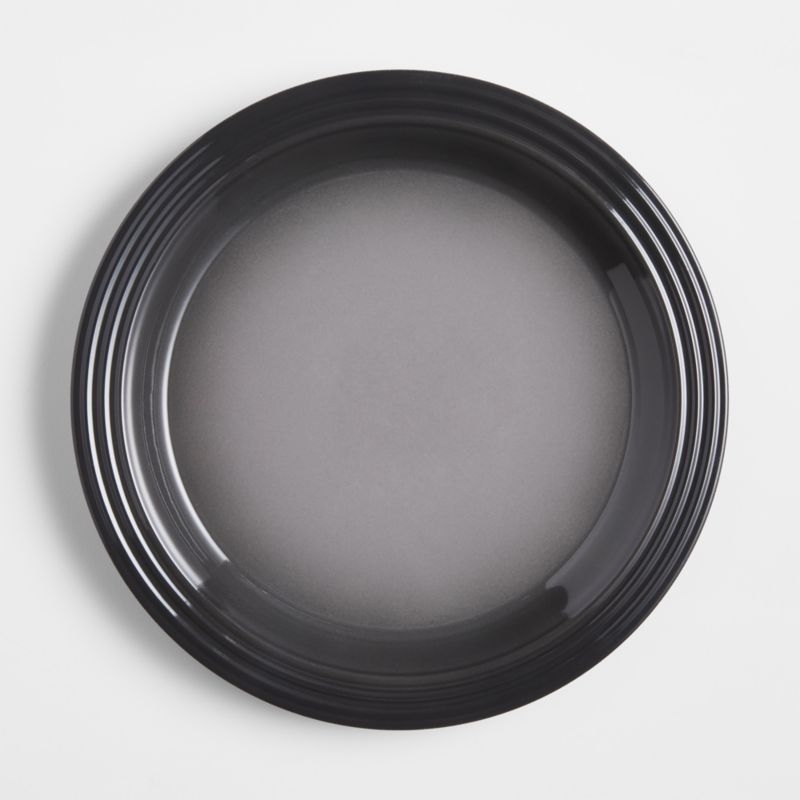 Le Creuset ® Oyster Grey Dinner Plates, Set of 4 - Image 4