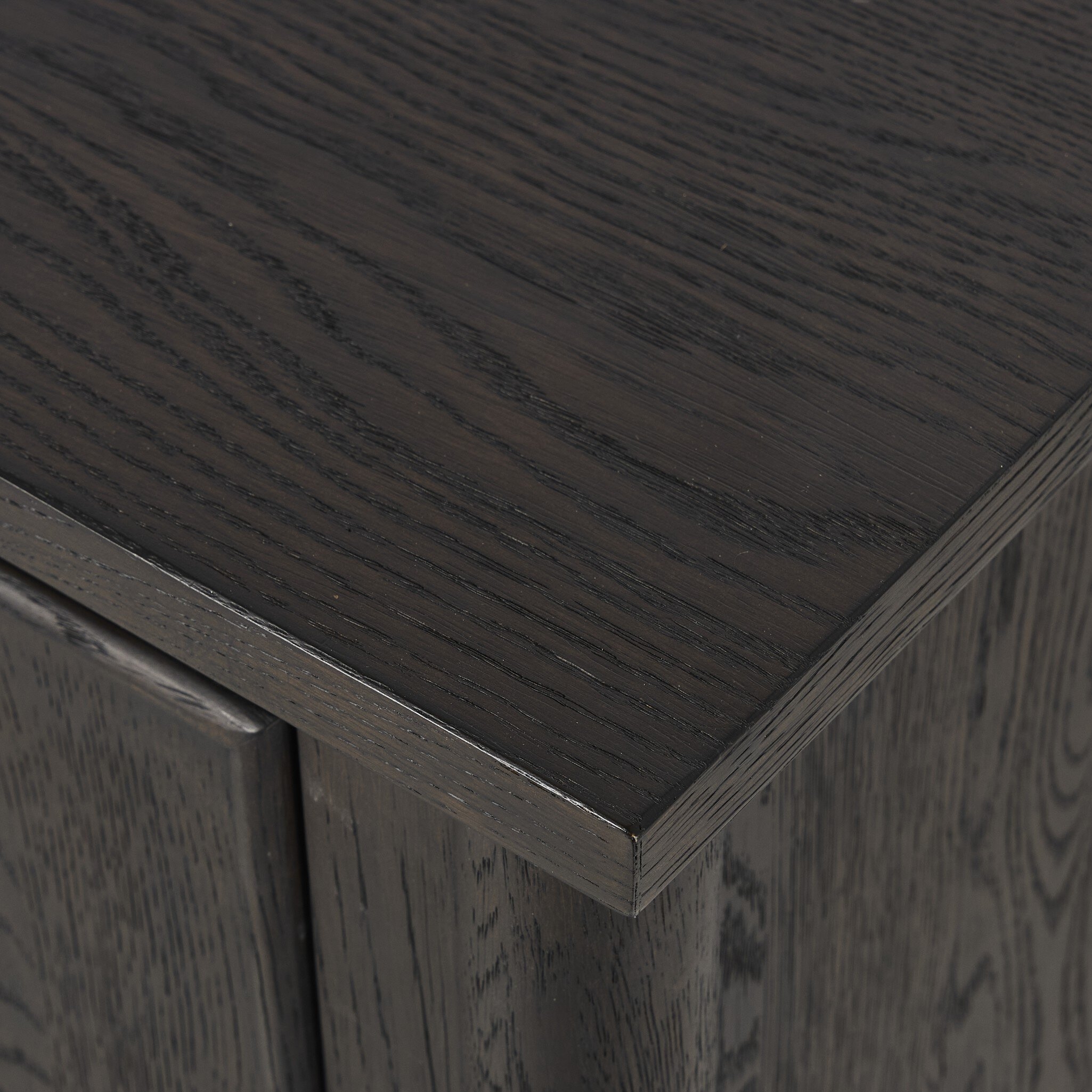 Bari Sideboard 46" - Cracked Smoked Black Veneer by Amber Lewis x Four Hands - Image 6