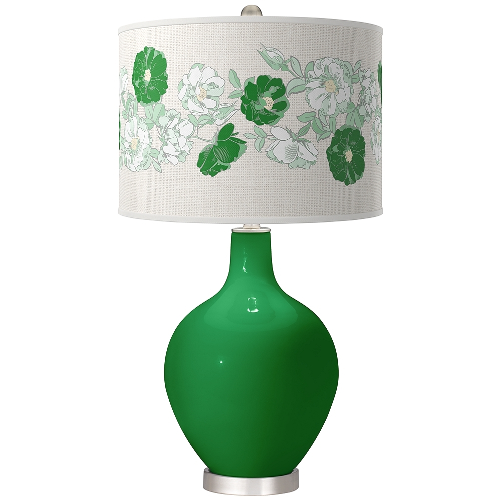 Envy Rose Bouquet Ovo Table Lamp - Image 0