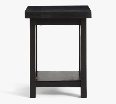 Reed End Table, Warm Black - Image 2
