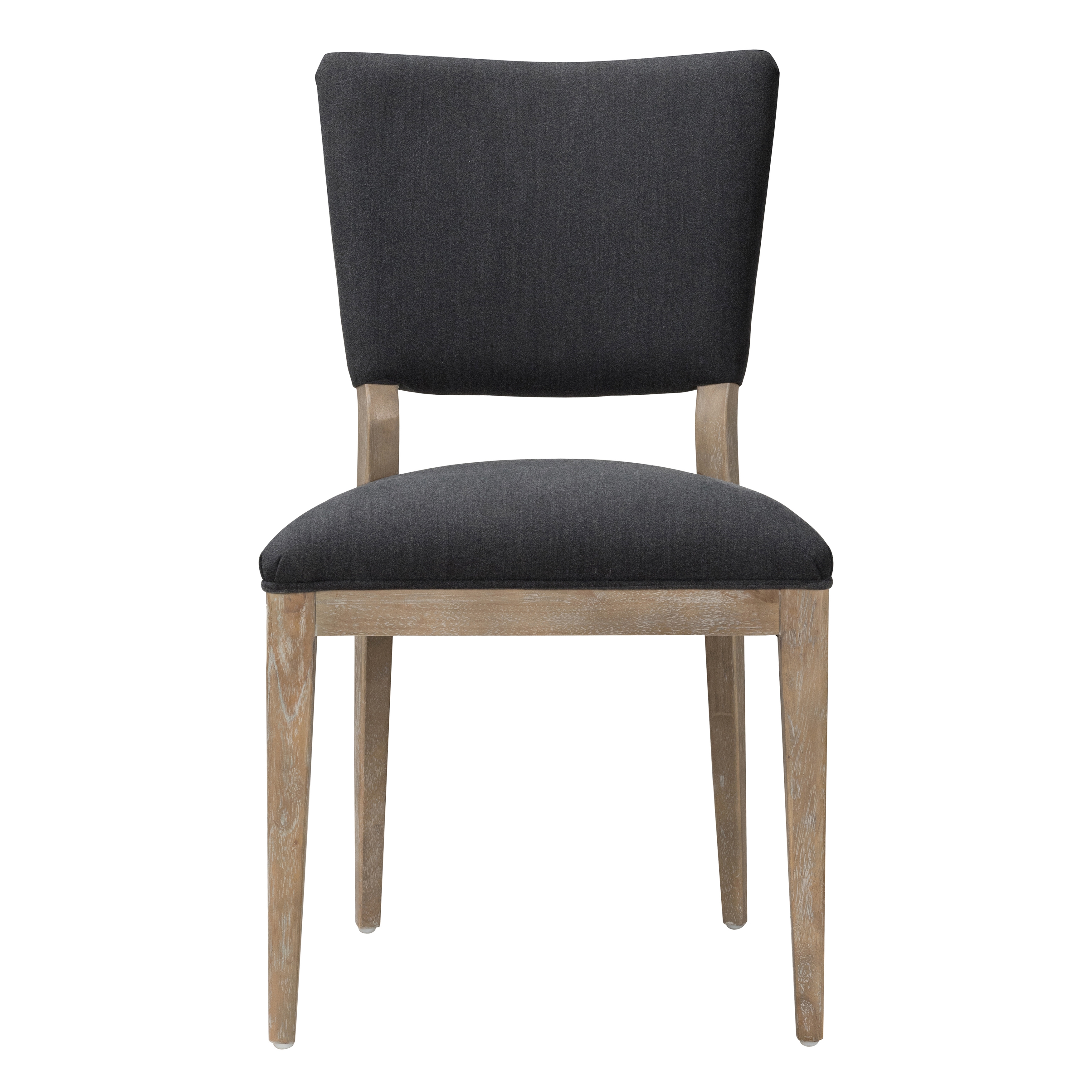 Phillip Upholstered Dining Chair Gray Set of 2 - Image 1