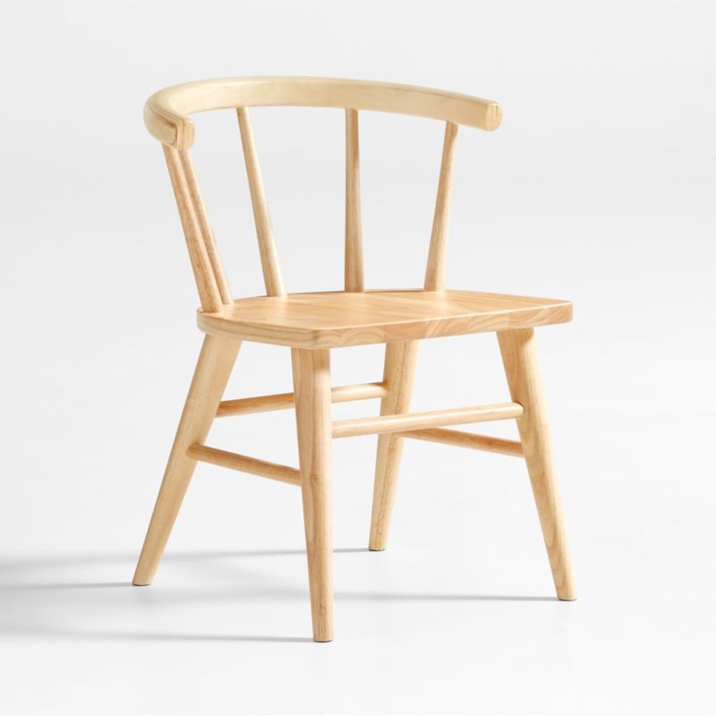 Set of 2 Anker Natural Wood Kids Play Chair - Image 3