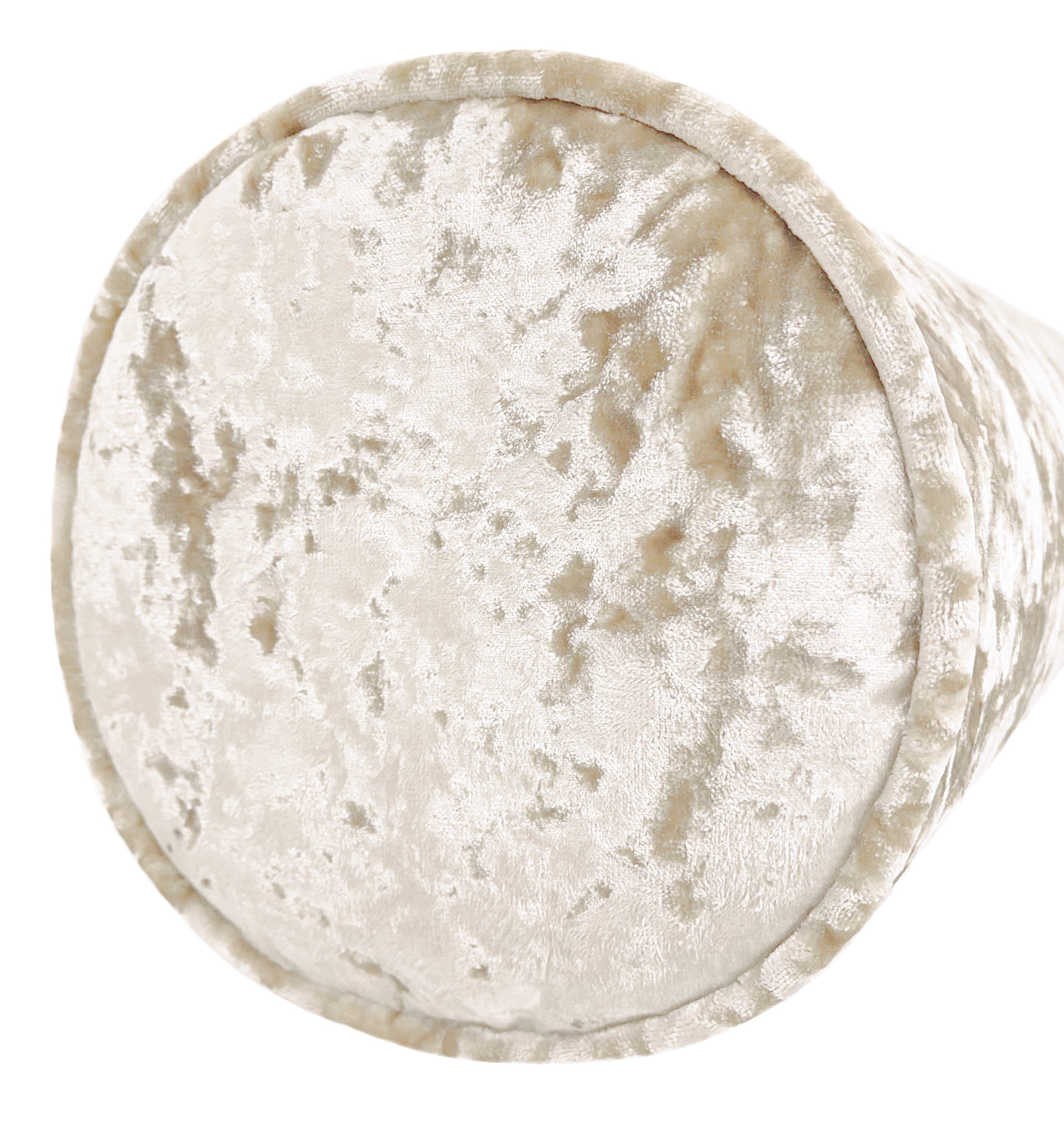 THE BOLSTER :: LAVISH VELVET // ALABASTER - TWIN XL // 9" X 30" - Image 1