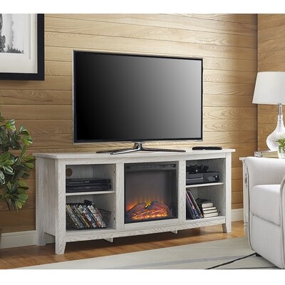 Sunbury TV Stand for TVs up to 65" with Fireplace Included - Image 0