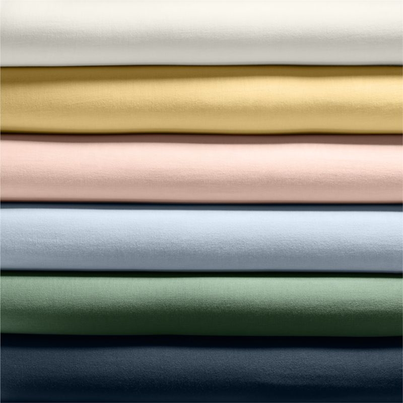 Supersoft Gauze Organic Cotton Pampas Ivory Twin XL Sheet Set - Image 4