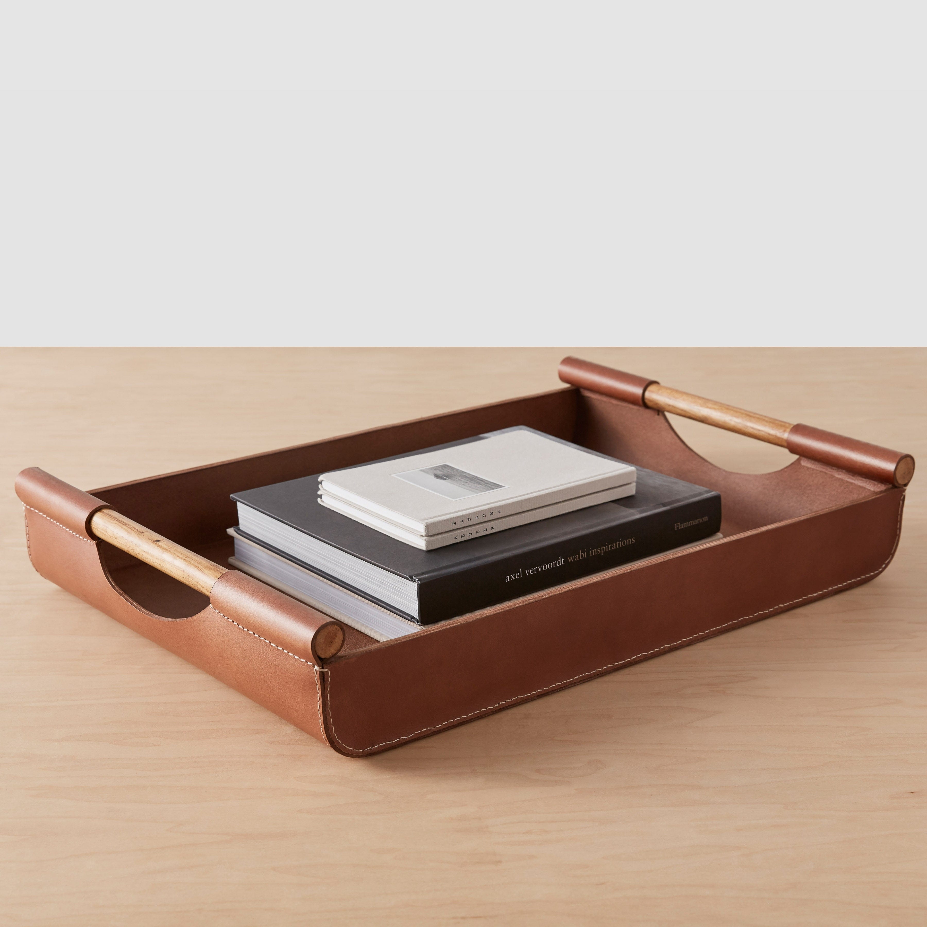 The Citizenry Prini Leather Tray | Natural - Image 1