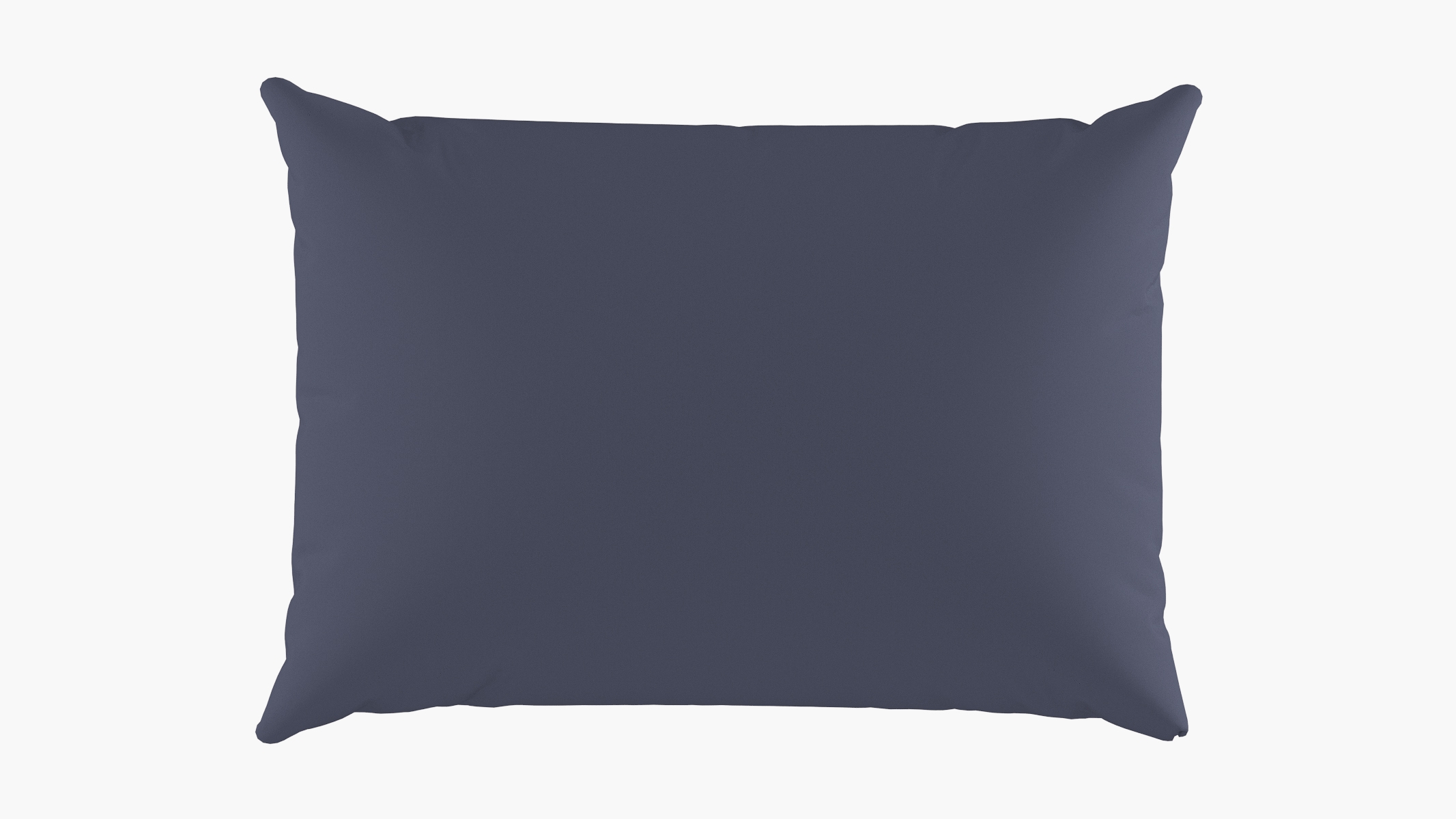 Outdoor 14" x 20" Lumbar Pillow, Navy, 14" x 20" - Image 0
