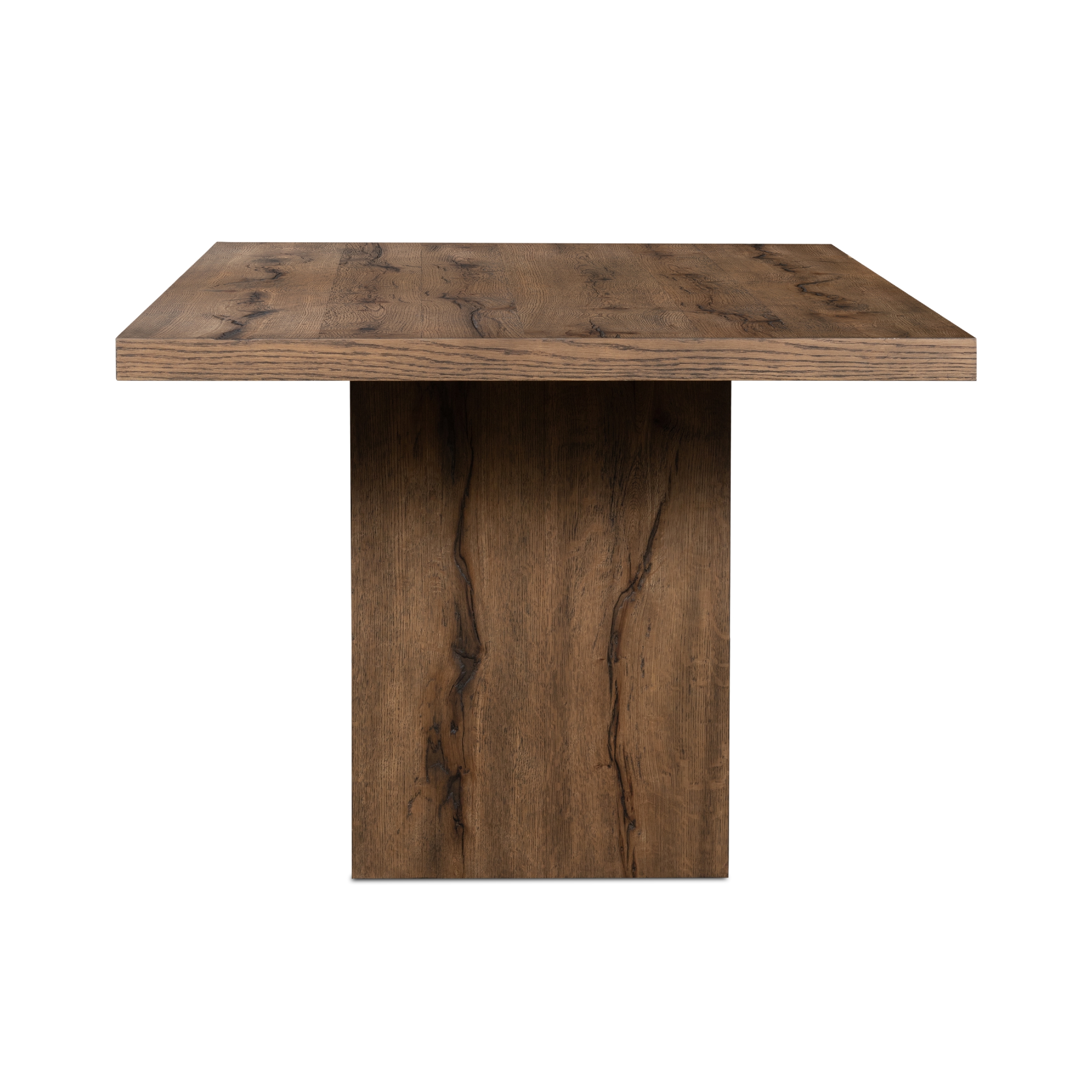 Beam Dining Table-Rustic Fawn Veneer - Image 4