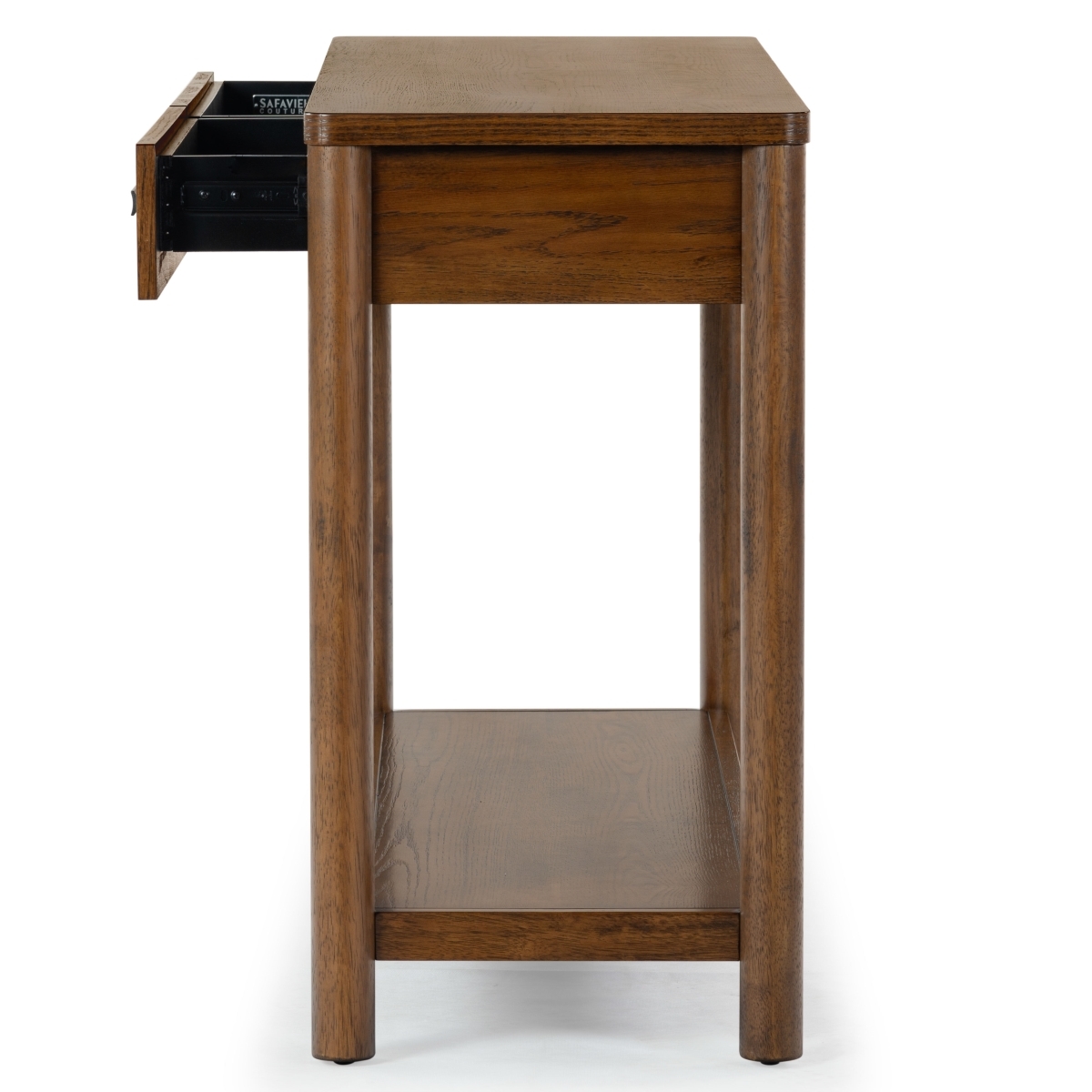 Jaylessa 2 Drawer Console Table - Medium Oak - Image 5