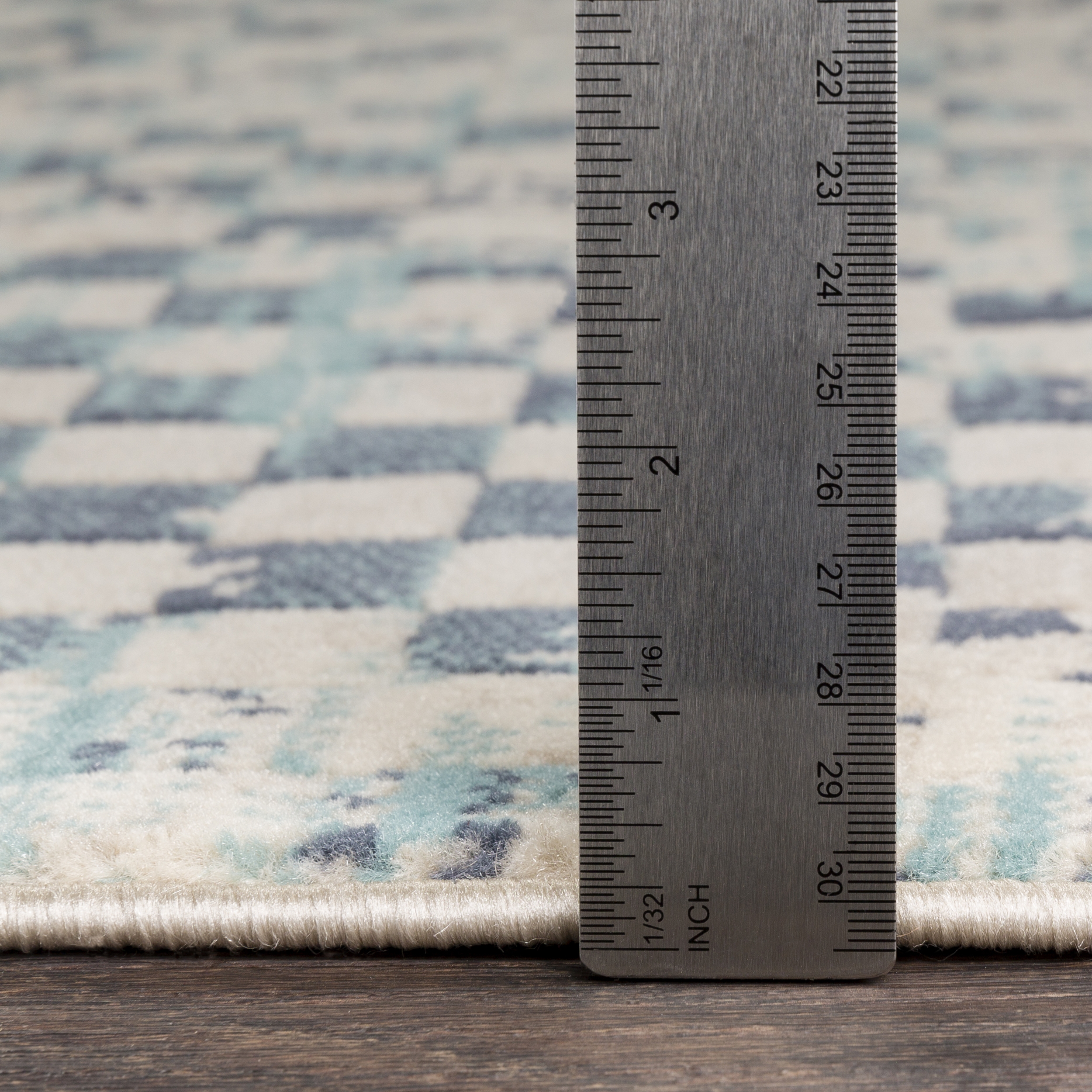 City Blue Indoor 8'8" x 12'4" Machine Woven Rug - Image 5