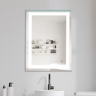 Frameless Lighted Bathroom / Vanity Mirror - Image 0