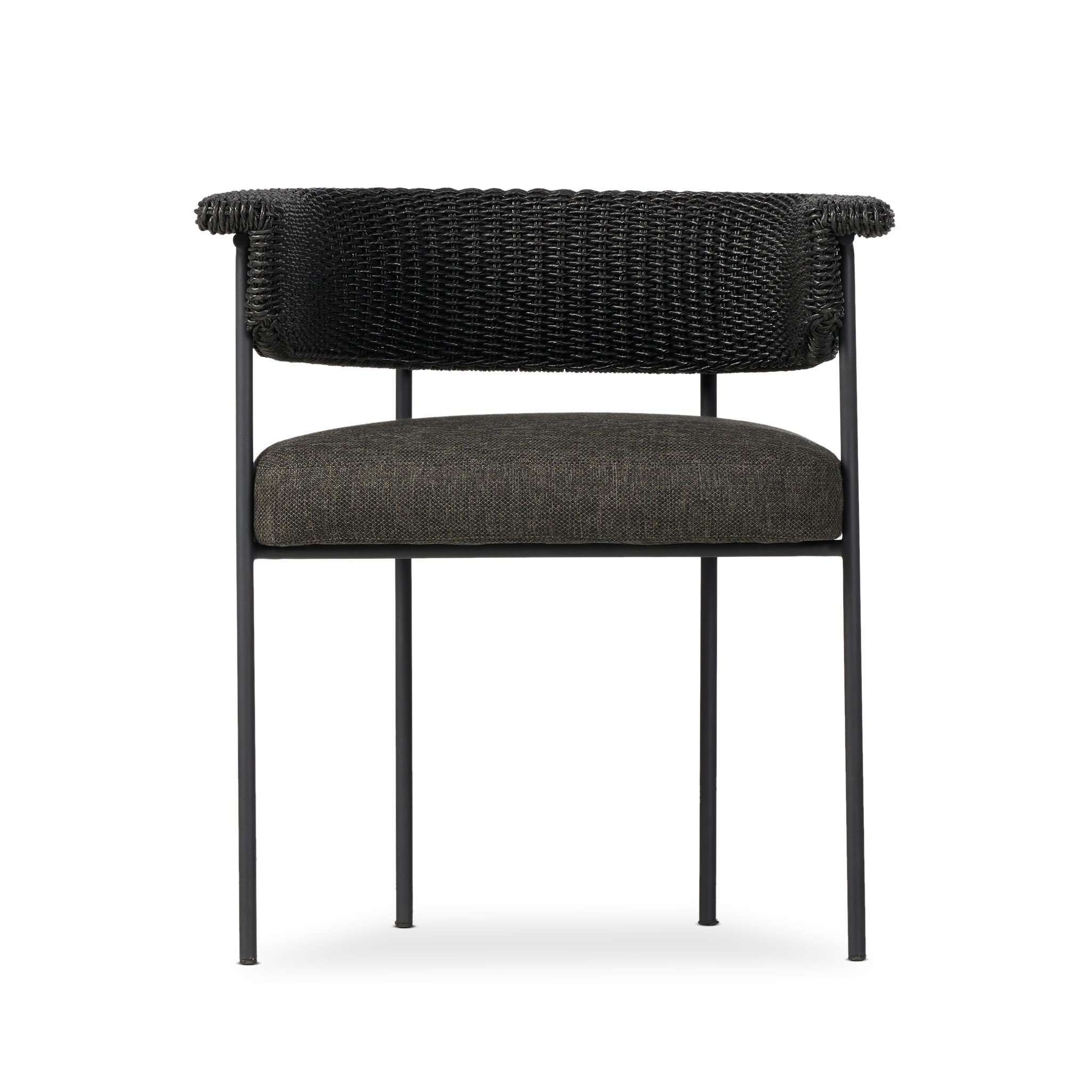 Carrie Outdoor Dining Chair - Ellor Black - Image 2