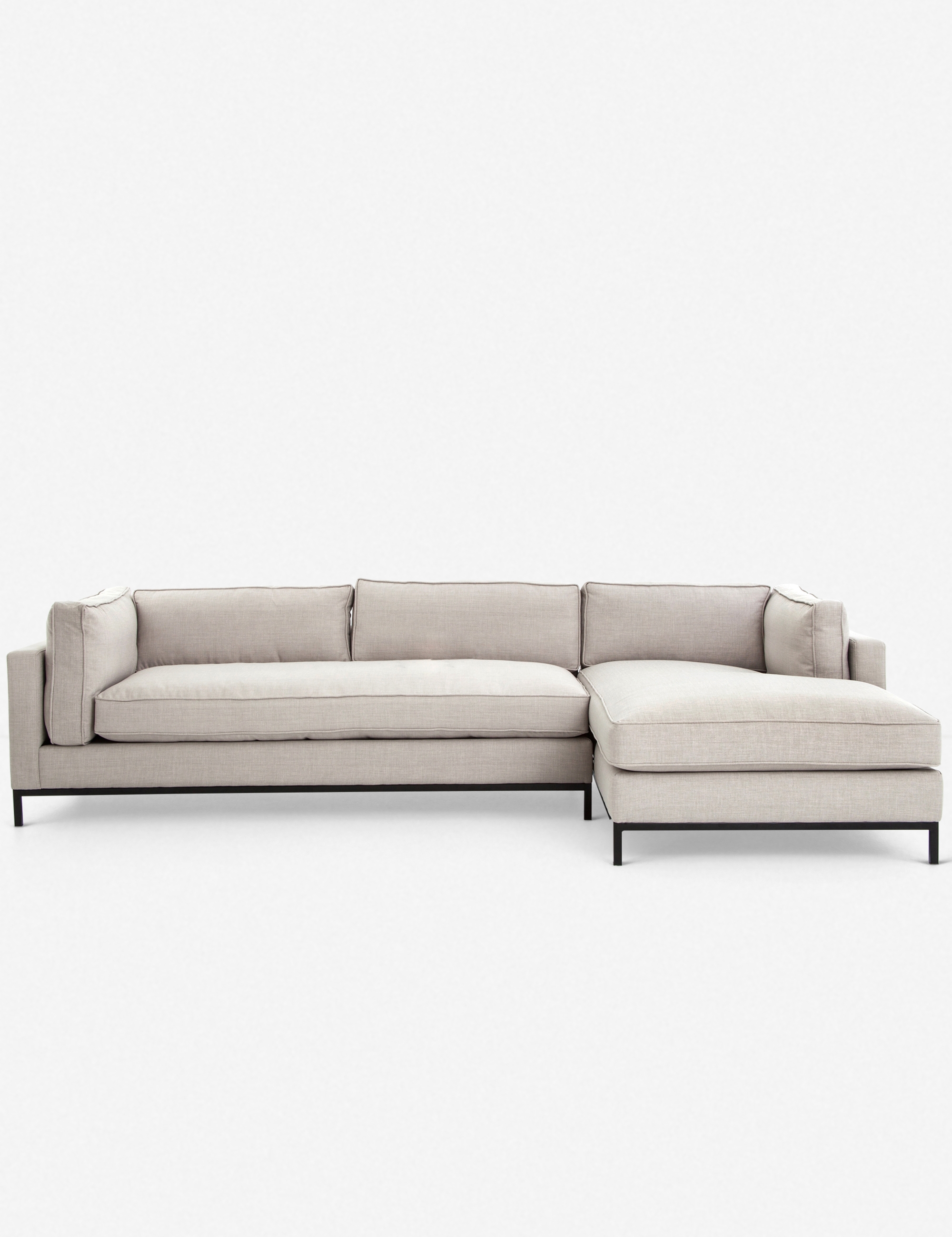 Fritzie Right-Facing Sectional, Natural - Image 0