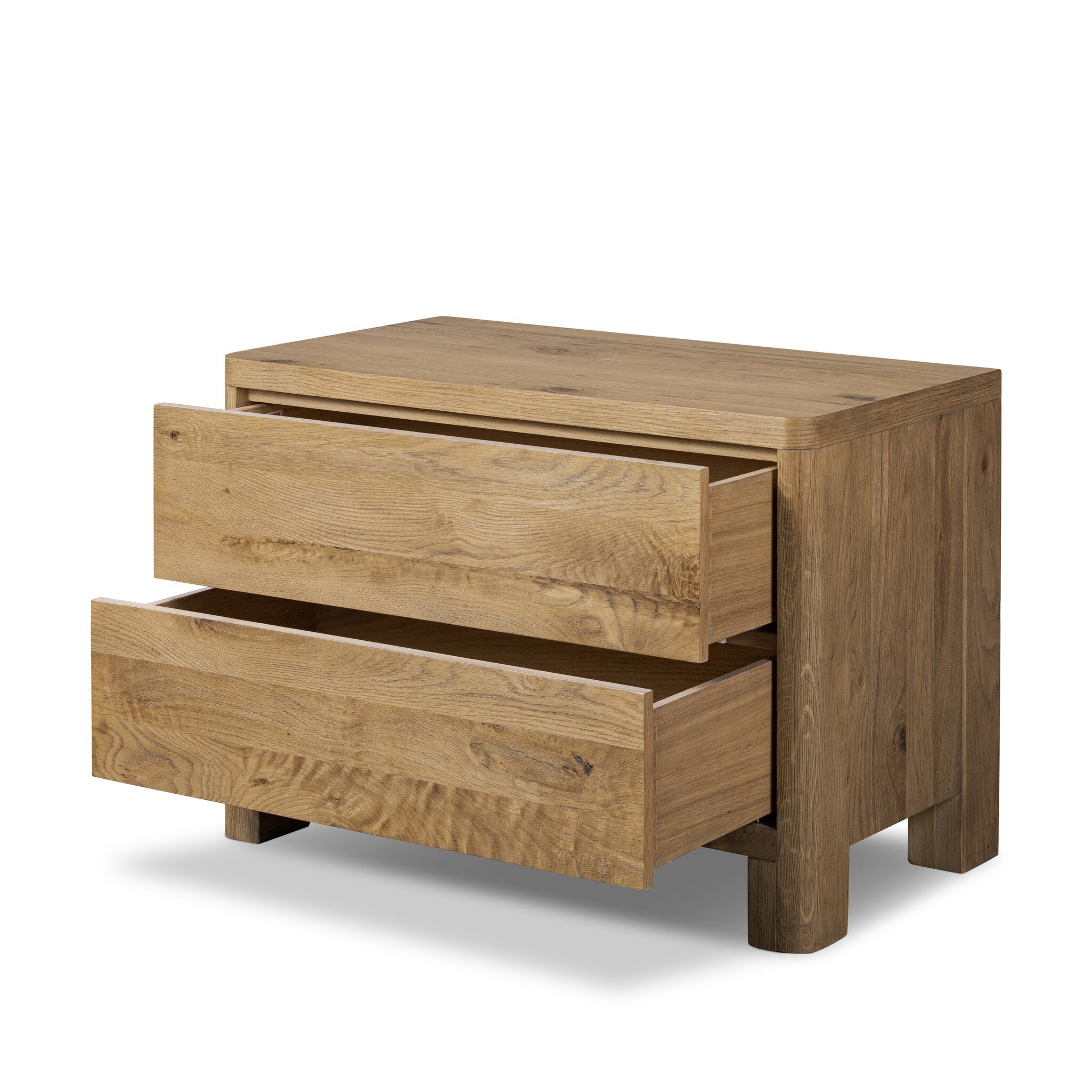 Noeline Nightstand - Worn Oak Veneer - Image 7
