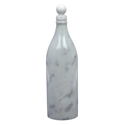 Lidgate Bottle Small Natural White Marble - Image 0