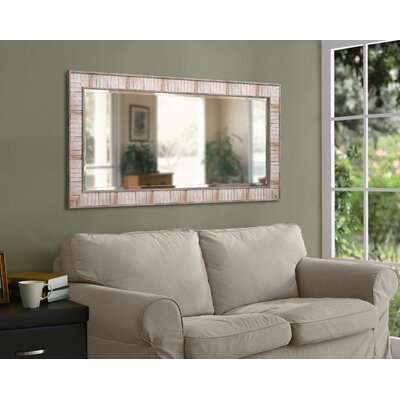 Nicolette Beveled Distressed Wall Mirror - Image 0