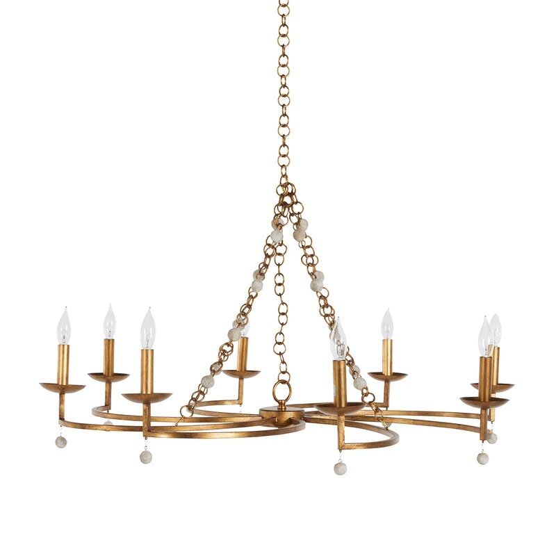 Gabby Carrie 8 - Light Candle Style Classic / Traditional Chandelier - Image 0