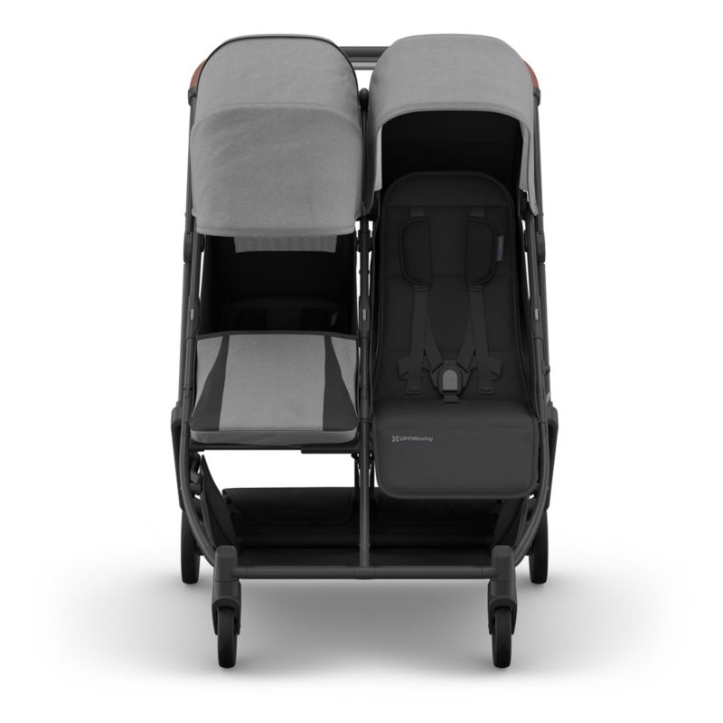 UPPAbaby Greyson Grey Minu Duo Double Baby Stroller - Image 3