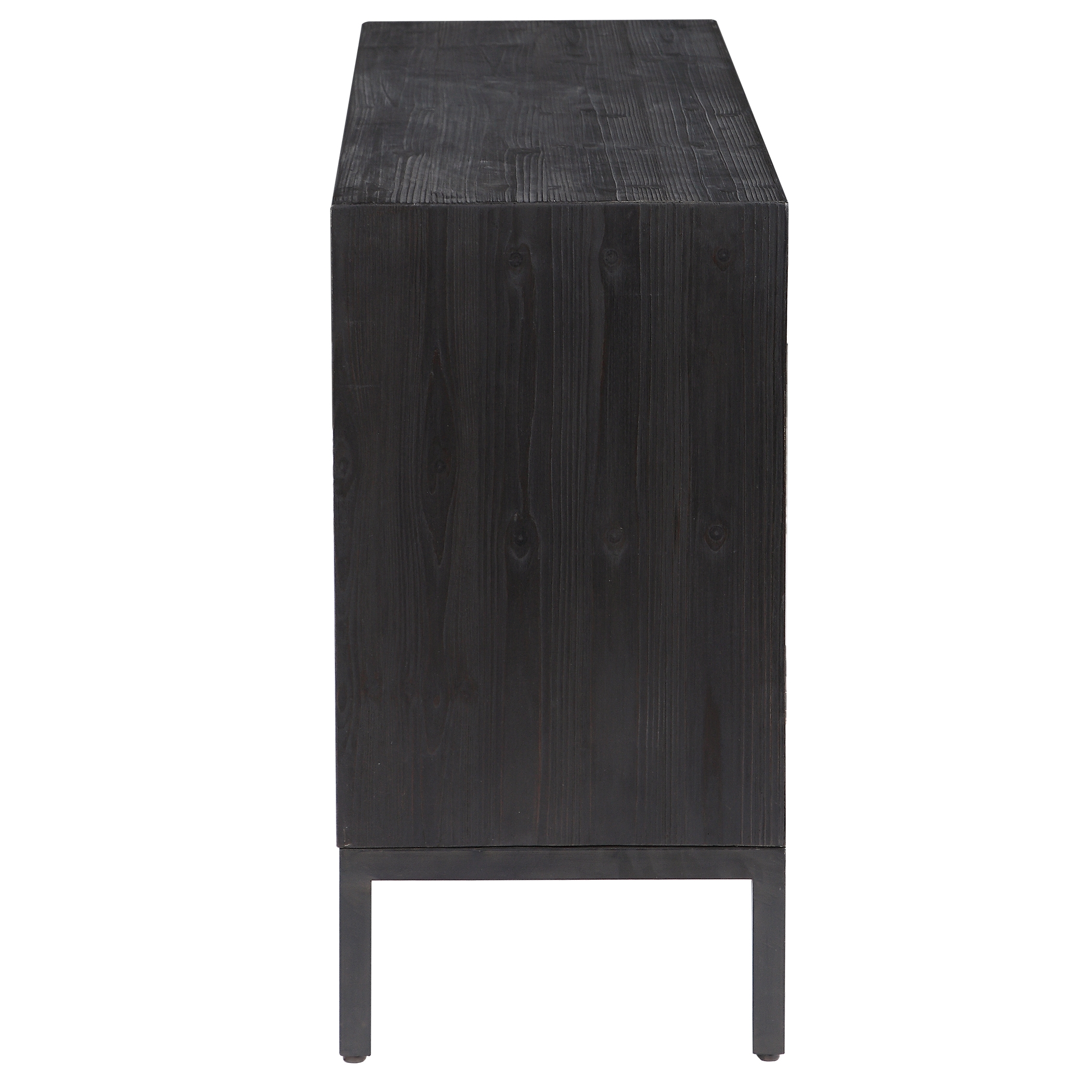Aiken Dark Walnut 2 Door Cabinet - Image 6