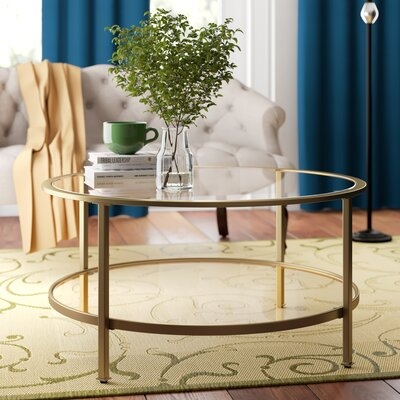 Otha Coffee Table with Storage - Image 0