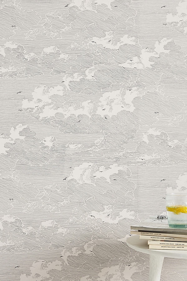 Cloud Formation Wallpaper By Eijffinger in Black Size SWATCH - Image 0