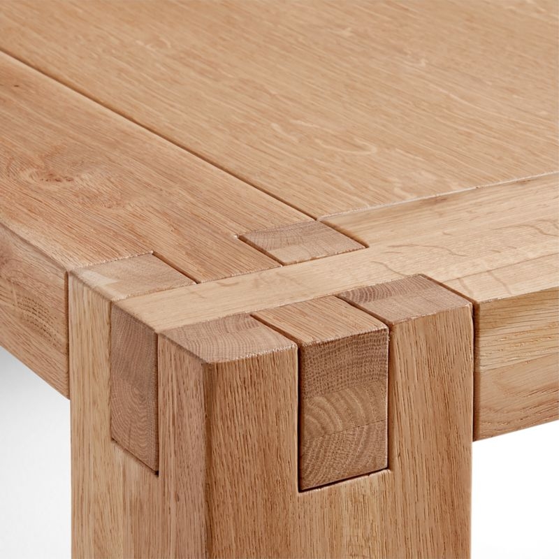 Shinola Utility Square Oak Coffee Table - Image 1