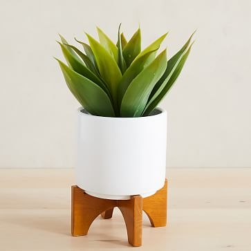 Faux Potted Agave, 12" - Image 1