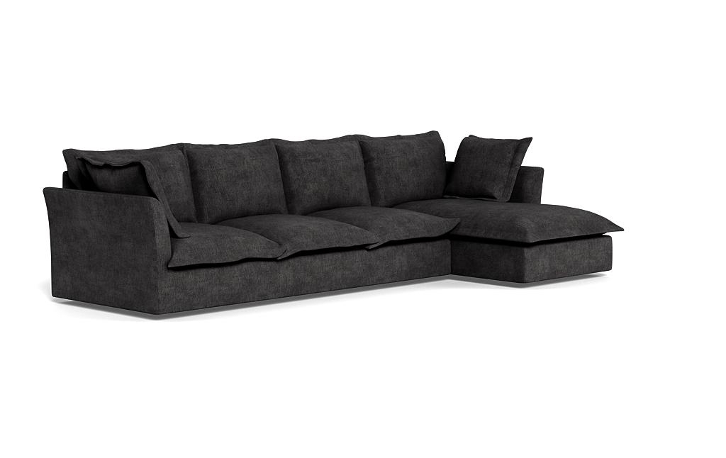Skylar 4-Seat Right Chaise Sectional - Image 1