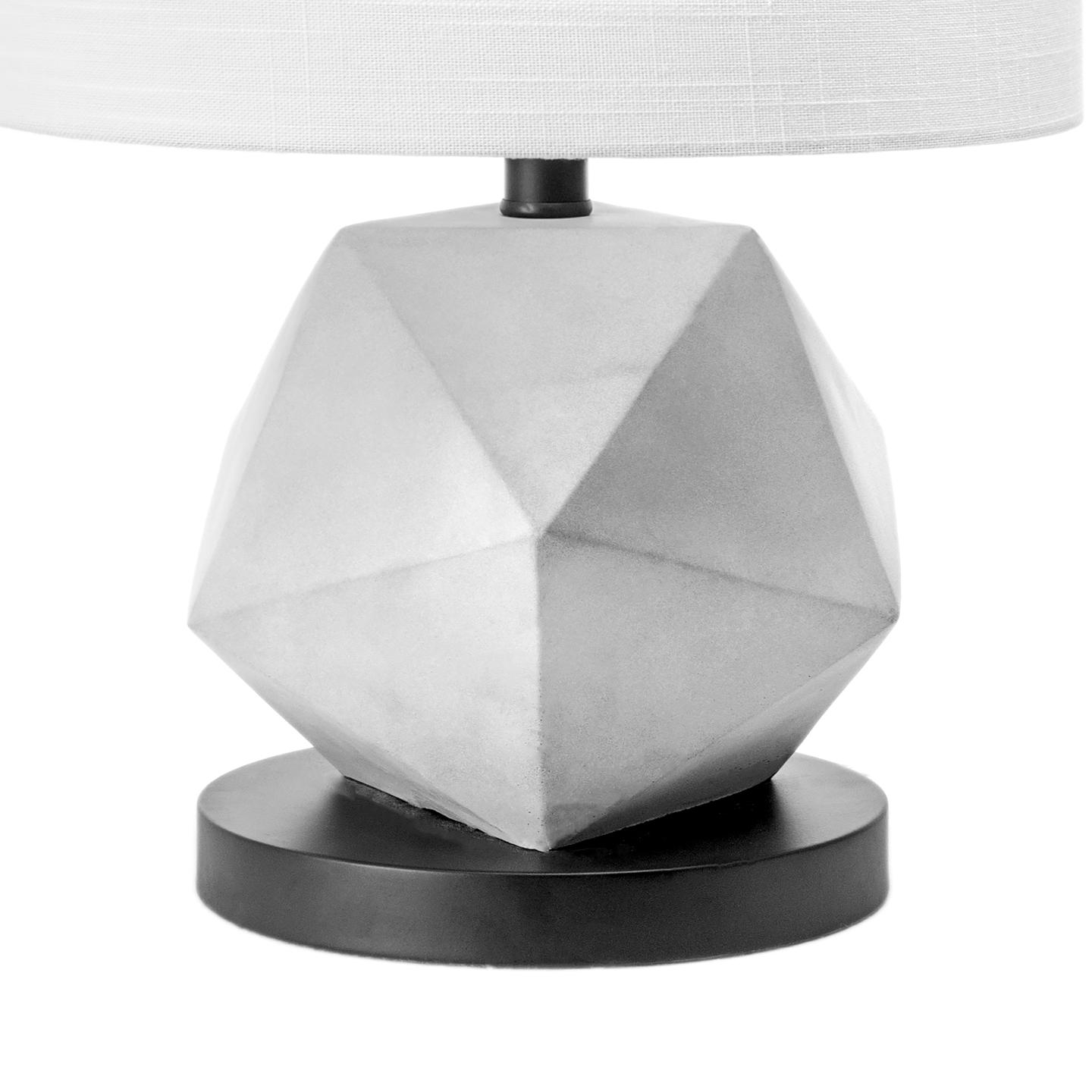 Clairton 20" Cement Table Lamp - Image 2