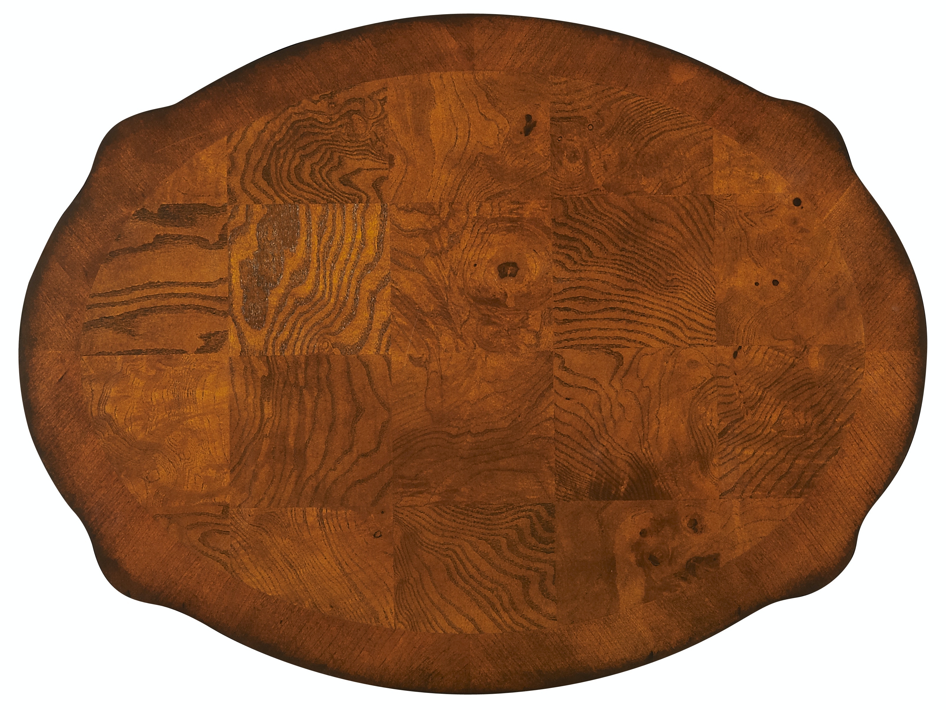 Jarvis Umber Oval Side Table - Image 1