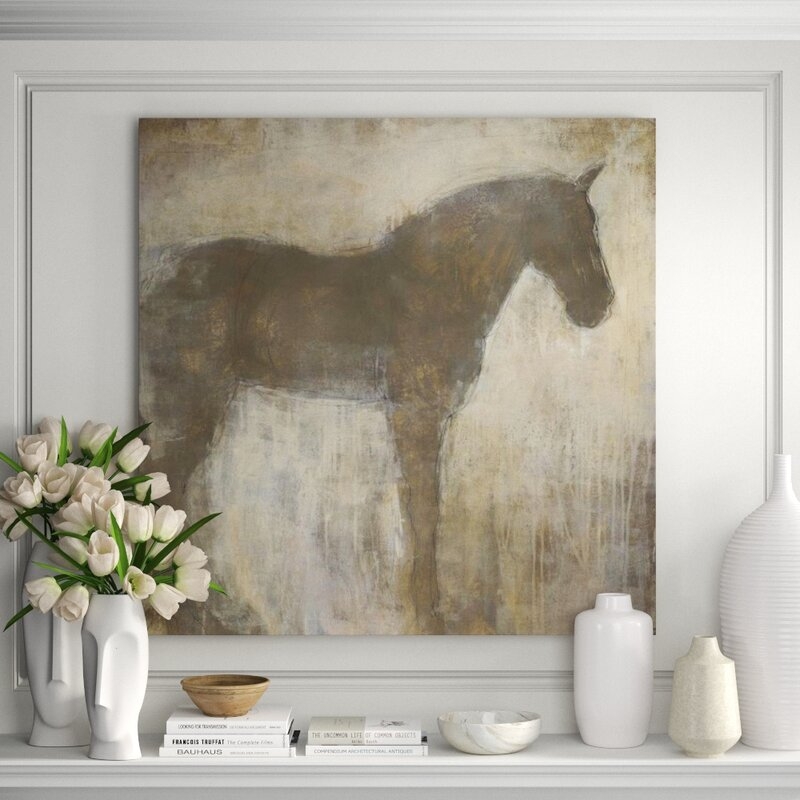 Chelsea Art Studio Equine Imprint by Maeve Harris - Painting - Image 0